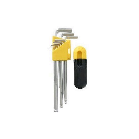 Set 9 chei tip imbus hexagonale, Strend Pro YF70007, Crom-Vanadium