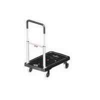 Carucior platforma pliabil, Strend Pro FW-99F, max. 150 kg, 4 roti, aluminiu