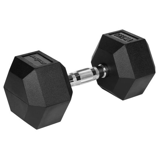 Gantera din fonta cauciucata 17.5 Kg