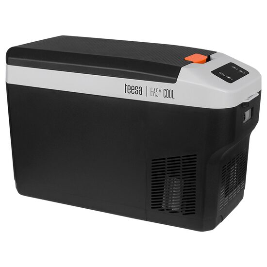 Frigider auto cu compresor, 25 l, 20°C la -22°C, 2 camere, alimentare DC 12 / 24 V, 100 – 240 V AC, 67 x 31 x 42.5 cm, Afisaj led