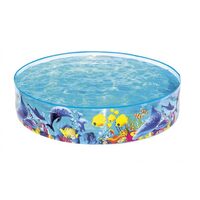 Piscina pentru copii 183 x 38 cm, Rotunda, Multicolor