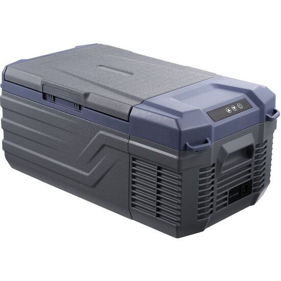Frigider auto cu compresor, 15 l, 1 x zona racire, 602 x 328 x 263 mm, 12/24 V DC, 110-240 V AC, -20 ℃ pana la 20 ℃, Bluetooth, 60 W, USB