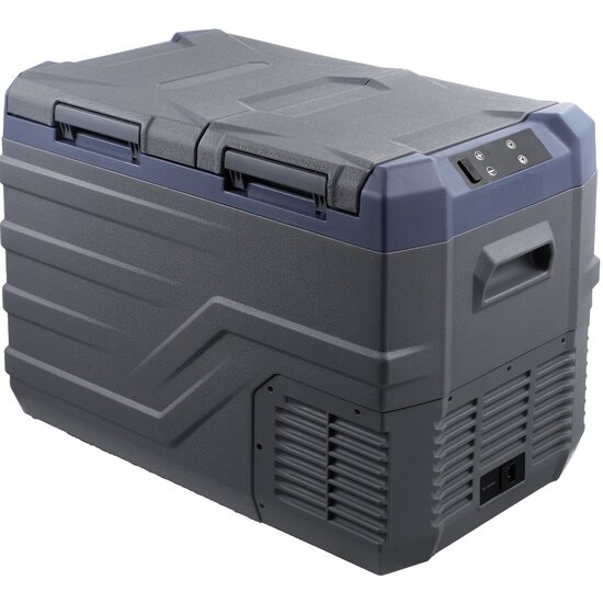 Frigider auto cu compresor, 32 l, 2 x zona racire, 618 x 376 x 442 mm, 12/24 V DC, 110-240 V AC, -20 ℃ pana la 20 ℃, Bluetooth, 60 W, USB