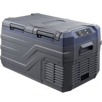 Frigider auto cu compresor, 25 l, 2 x zona racire, 618 x 376 x 372 mm, 12/24 V DC, 110-240 V AC, -20 ℃ pana la 20 ℃, Bluetooth, 60 W, USB