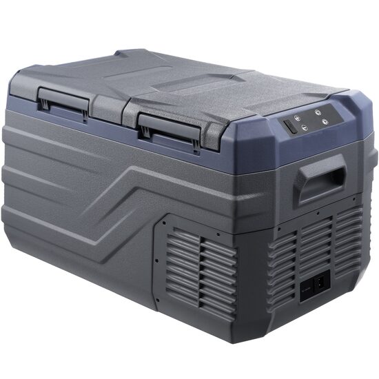 Frigider auto cu compresor, 25 l, 2 x zona racire, 618 x 376 x 372 mm, 12/24 V DC, 110-240 V AC, -20 ℃ pana la 20 ℃, Bluetooth, 60 W, USB