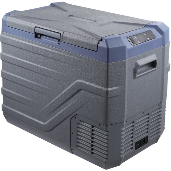 Frigider auto cu compresor, 45 l, 2 x zona racire, 618 x 376 x 514 mm, 12/24 V DC, 110-240 V AC, -20 ℃ pana la 20 ℃, Bluetooth, 60 W, USB
