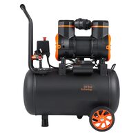 Compresor fara ulei, ultra silentios 70 dB, 1800W, 35 l, 145 l/min, 8 Bar, 2800 rpm