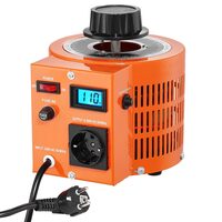 Transformator de tensiune variabila, 0-300 V, 6.6 A, putere 2000 VA, afisaj Led