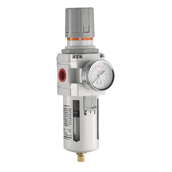 Regulator filtru aer pentru compresoare 1/2”, 10 Bar, 265×70×70 mm