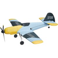 Avion cu telecomanda Glider BF109, 2.4 GHz, 2 x baterii 350 mAh, timp de operare 30 min, 325 x 375 x 100 mm, Giroscop stabilizator 6 axe