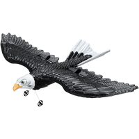Avion cu telecomanda Eagle, 2.4 GHz, 2 x baterii 220 mAh, timp de operare 30 min, 290 x 410 x 90 mm, Giroscop stabilizator 6 axe, Raza 150 m
