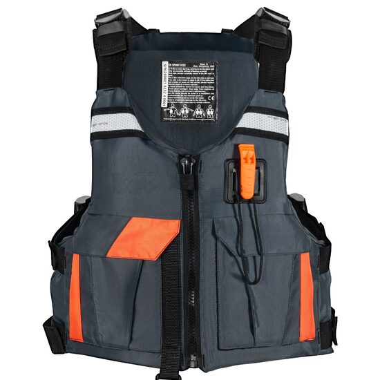 Vesta de salvare, max 140 kg, marimea XL, elemente reflectorizante, 2 x buzunare, flotabilitate 110 N