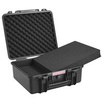 Caseta etansa pentru 6 pistoale, IP67, interior pretaiat, 491 × 434 × 211 mm, supapa presiune, rezistent la socuri