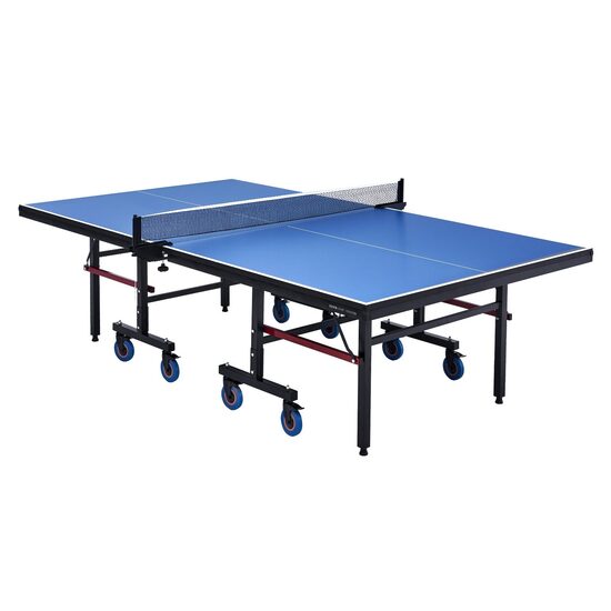Masa tenis 2740x1525x760 mm, Pliabila, 8 x roti, Interior, fileu inclus, grosime 25 mm