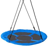 Leagan pentru copii, maxim 340 Kg, diametru 101.6 cm, Albastru