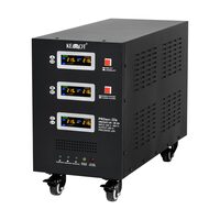 Stabilizator automat de tensiune cu servomotor 20 KVA, 225 - 450 V, Trifazat, LCD