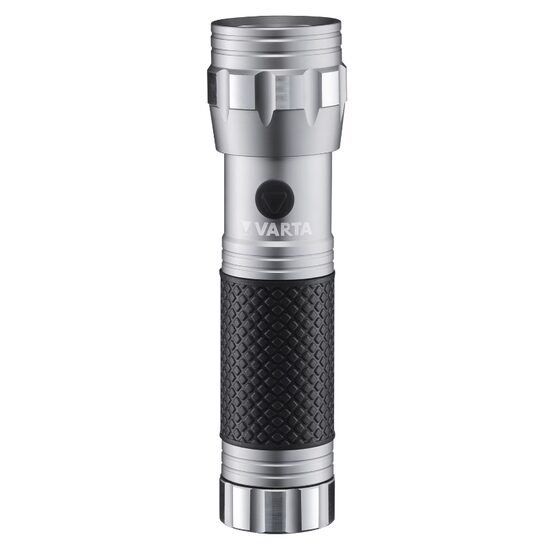 Lanterna cu led aluminiu Varta 3 W, Anti-shock, raza 20 m, 20 lm