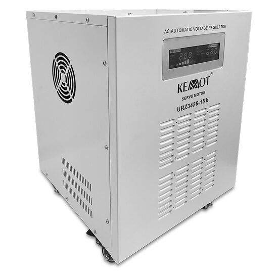 Stabilizator de tensiune cu servomotor 15000 VA / 10500 W, 140 - 300 V AC, Monofazat, 370 x 360 x 430 mm
