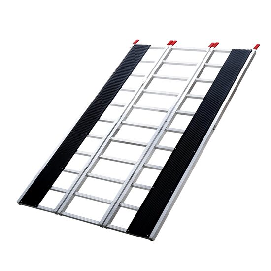 Rampa portabila si pliabila din Aluminiu, dimensiune 2160 x 1375 x 39 mm, capacitate 680 kg