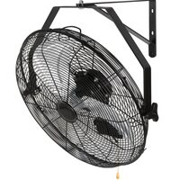 Ventilator oscilant de perete, Industrial, diametru 570 mm, Metal, IP44, 90 W