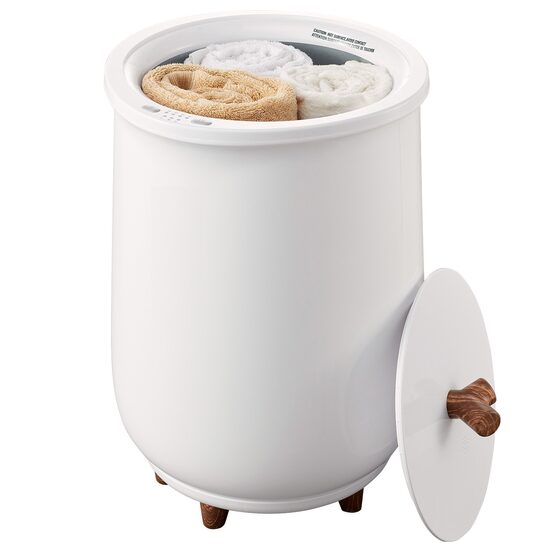 Uscator incalzitor pentru prosoape, 465 W, capacitate 20 l, Temporizator, 330 x 329 x 540 mm, 3 setari temperatura