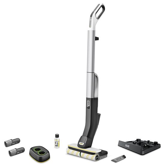 Aspirator cu acumulator pentru curatat podele 250 W, 2.5 Ah, 57 dB, 0.2 l, Li-Ion, latime lucru 300 mm