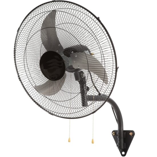 Ventilator oscilant de perete, Industrial, diametru 490 mm, Metal, IP44, 70 W, Metal, 3 viteze