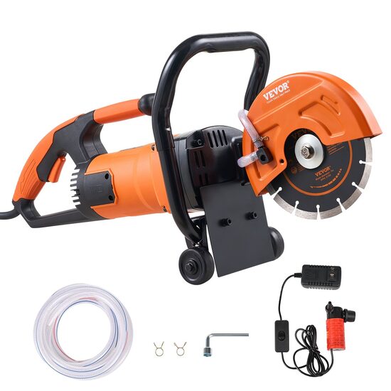 Fierastrau electric pentru beton, ceramica, 2000 W, diametru disc 180 mm, 5400 rpm