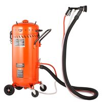 Masina de sablat cu vid, 1200 W, Exterior, rezervor 106 l, Presiune de lucru 4-8 Bar, Consum de aer 170 – 640 lpm