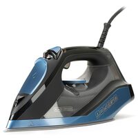 Fier de calcat cu aburi, talpa ceramica, 2800 W, Decalcifiere, capacitate rezervor apa 270 ml