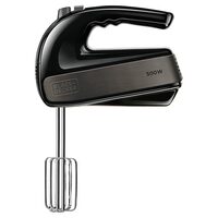 Mixer de mana Inox, 500 W, 5 viteze, functie turbo, 2 perechi teluri