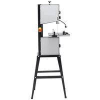 Fierastrau vertical cu banda pentru lemn, 0-45°, 2 x viteze, 370 W, Dimensiune panza 1832 x 12 mm
