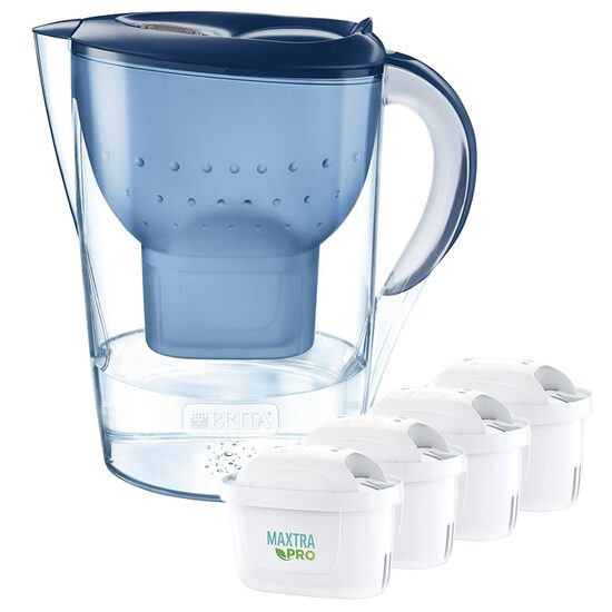 Cana filtranta Brita 3.5 l, Indicator led stare filtru, 4 x filtre incluse
