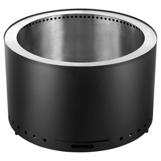 Incalzitor terasa fara fum, Vivatechnix Otel inoxidabil, Diametru 710 mm, Inaltime 450 mm, Negru