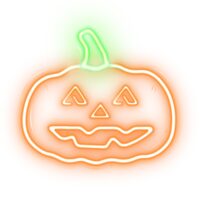 Decoratiune perete cu led Dovleac Halloween, USB, dimensiune 340 x 20 x 315 mmMODEL DOVLEAC