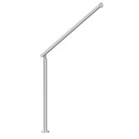 Balustrada inox, 3-4 trepte Vivatechnix, 1035 x 80 x 923 mm, Unghi reglabil 0° - 60°, accesorii prindere