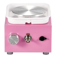Roata de olarit pentru copii, electrica, 30 W, diametru placa 10 cm, Roz