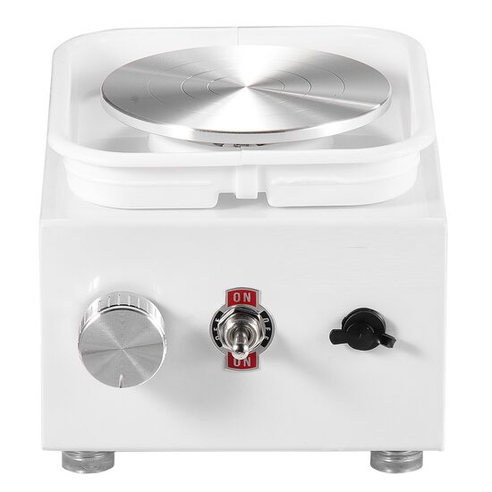 Roata de olarit pentru copii, electrica, 30 W, diametru placa 10 cm, Gri