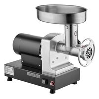 Masina profesionala de tocat carne, 550 W, Motor inductie, 240 kg/h, accesorii carnati, Inox