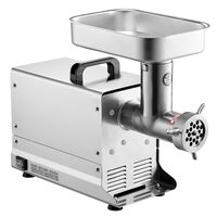 Masina profesionala de tocat carne, 300 W, Motor inductie, 130 kg/h, accesorii carnati, Inox