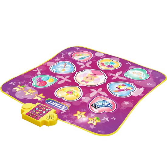 Covoras muzical de dans, 1300 x 880 x 45 mm, anti-alunecare, Moduri Provocare 1-8 Niveluri, Pian
