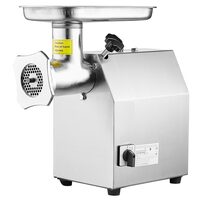Masina electrica professionala de tocat carne, Inox, 700 W, 4 kg/min, accesorii carnati