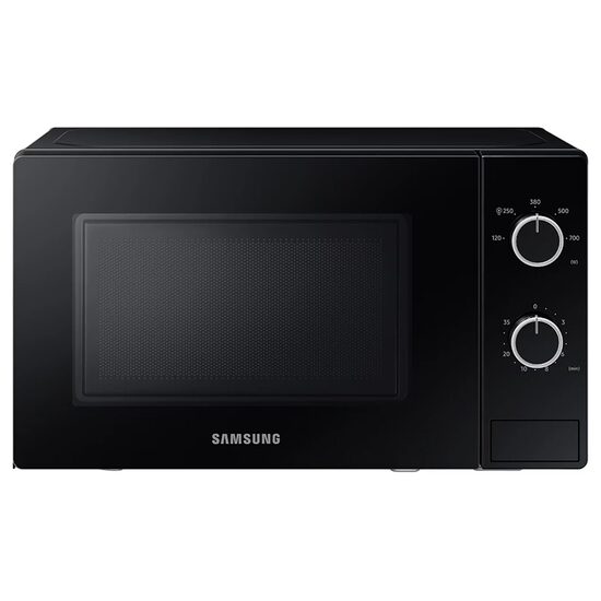 Cuptor cu microunde Samsung 700 W, capacitate 20 l, Timer, Negru, Panou de comanda mecanic
