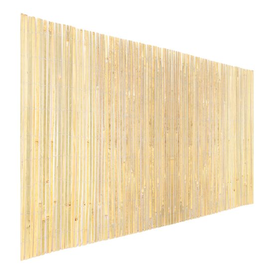 Paravan din bambus 3962 x 1828 mm, Protectie vizuala si de vant, Bej, UV