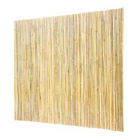 Paravan din bambus 2438 x 1828 mm, Protectie vizuala si de vant, Maro, UV