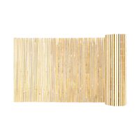 Paravan din bambus 5974 x 914 mm, Protectie vizuala si de vant, Maro, UV
