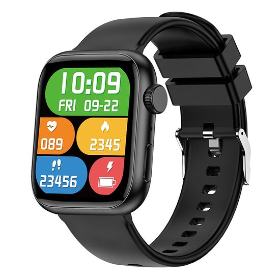 Ceas Smartwatch diametru 46 mm, Bluetooth, USB, Micro SIM, Pasi, Distanta parcursa, Calitatea somnului, Monitorizare ritm cardiac