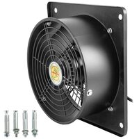 Ventilator evacuare pentru spatii comerciale, Capac Otel, 74.5W, 1850 m³/h, 318x318 mm, 65 dB, 2600 rpm