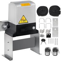 Kit automatizare poarta culisanta cu lant de 6 m, max 800 kg, Lungime max 12 m, 2 x Telecomanda, 360 W, viteza 13 m/min