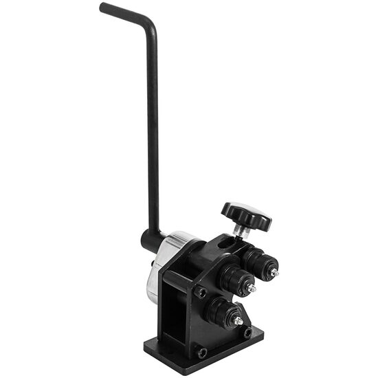 Masina de roluit manuala pentru tevi, Capacitate otel rotund 1/4", platbanda 1" x 3/16", 3 x role